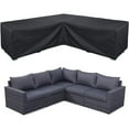 thumbnail image 1 of Housse de Sofa d'Angle Imperméable Housse de Mobilier de Jardin Housse de Mobilier Sectionnel d'Extérieur, 1 of 5