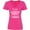 Hot Pink, variant on Inktastic My Dad is a Respiratory Therapist and a Hero Women's V-Neck T-Shirt