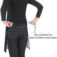 thumbnail image 3 of Kdxio Navy Dark Blue Apron with Pockets Adjustable Kitchen Aprons for Men Women Waterproof Aprons for Cooking,Drawing,Crafting, Baking Household Cleaning, 3 of 5