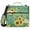 Bee Beehive Sunflower, variant on 3 Ring Zipper Binder with Shoulder Strap Waterproof Trapper Keeper 2 Inch D-Ring 500 Sheets Capacity White Wolf and Waterfall Moon