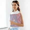 thumbnail image 6 of Transparent Pink Spiral 3 Ring Binders 1.5 inch Hardcover File Folders with Interior Pockets A4 Size Organizer for School Office Hospital, 6 of 8