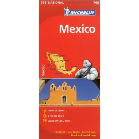 Maps/Country (Michelin) Michelin Map Mexico 765, (Paperback)