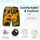 thumbnail image 3 of Balery Sunflowers 7 Bañador para hombre, shorts de playa de secado rápido con entrepierna y forro de compresión-Small, 3 of 6