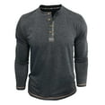 thumbnail image 4 of VJATTWR Shirts for Men Pullover Winter Thicken Thermal Travel Long Sleeve Casual Mens T-Shirts Round Neck Xl, 4 of 8