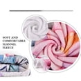 thumbnail image 6 of Chikawa printed flannel blanket, hotel blanket, air conditioning blanket, Four seasons blanket, sofa blanket, bed blanket, travel picnic blanket, outdoor blanket, bed gift blanket, 6 of 10