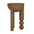 thumbnail image 3 of TOV Furniture Indoor Modern Durable Rubberwood End Table, Cognac, 3 of 8