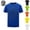 Light blue, variant on Mfakffe Mens T-shirts Crew Neck Mesh Short Sleeve Tee Quick Dry Solid Color Athletic Top for Outdoor Running Hiking Training