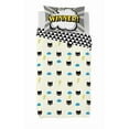 thumbnail image 3 of Gouchee Home Superhero Twin Duvet Cover Set – 2-Piece OEKO-TEX Certified Kids Bedding with Reversible Comic Book Design, 3 of 4