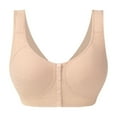 thumbnail image 5 of XIYON Bras For Women Front Closure Ladies Non Wired Bra Vest Style For Mature Female Lightweight And Versatile Comforable Everyday Bra, 5 of 9