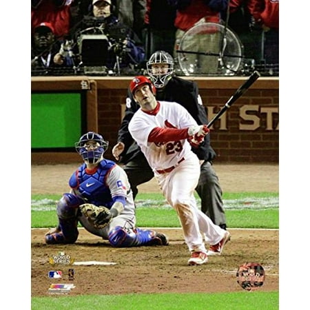 David Freese Walk-off Home Run Game 6 of the 2011 MLB World Series Photo Print (11 x 14), Exhibition Quality 11
