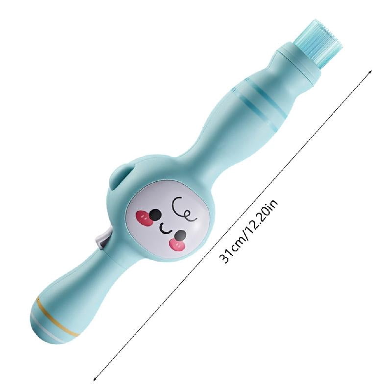 Bubble Machine Stick with Colorful Light for Parties Photo Props Automatic Bubbling and Fogging