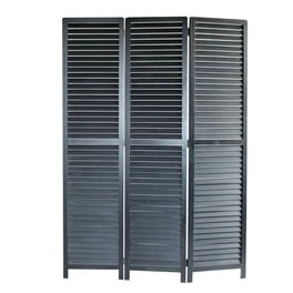 47 X 67 Black Wood Screen 47 X 67 Black Wood Screen