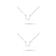 thumbnail image 3 of Collar de Constelación Minnieouse DIY Rhinestone Amistad Ajustable Acuario Plata 2piezas, 3 of 6
