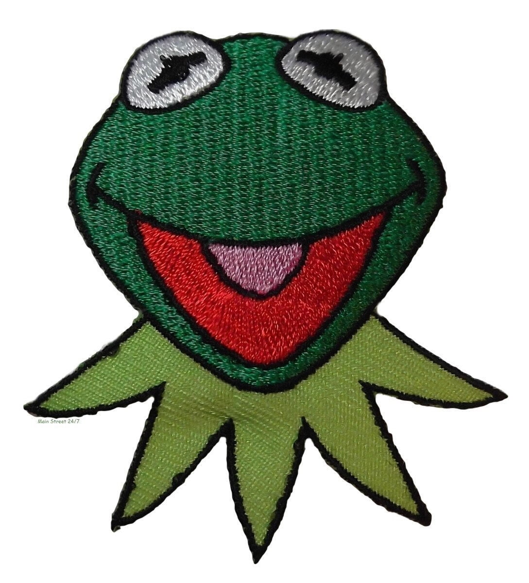Håbefuld banner Bug The Muppets Kermit The Frog Character 2" Wide Patch - Walmart.com
