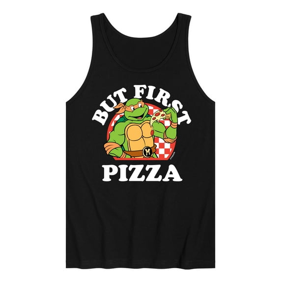 Teenage Mutant Ninja Turtles - But First Pizza - Men's Jersey Tank Top