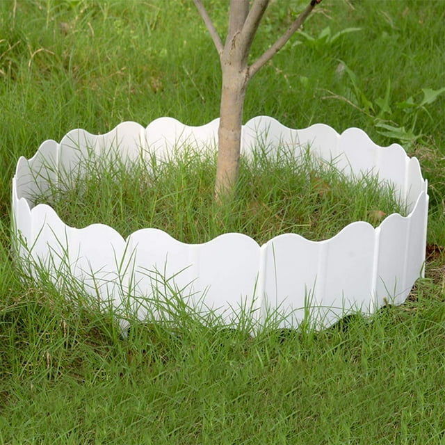 Garden Fence Edging,Plastic Garden Fence Edging Garden Edging Garden Edging and Diy Outdoor Yard Fence,Plastic Garden Fence,Fences for Yard,Fence for Garden
