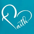 thumbnail image 5 of Wild Bobby Heart Made Of Faith Inspirational/Christian Men Graphic Tee, Light Turquoise, 4X-Large, 5 of 5