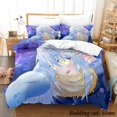 thumbnail image 1 of Ensemble de Literie Rimuru Tempest Ensemble de lit Adulte Enfant Chambre Housse de Couette Ensemble de Literie 3 Pcs (1 Housse de Couette + 5165 Taies d'Oreiller) Draps, 1 of 5