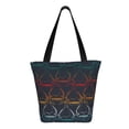 thumbnail image 3 of Fotbe Cartoon Sharks Pattern Beach Tote,Shoulder Handbag,Spacious Tote Bag,Lightweight Travel Bag,Versatile Shopping Bag, 3 of 9
