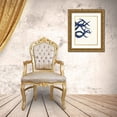 thumbnail image 3 of Fab Funky 12x14 Gold Ornate Wood Framed with Double Matting Museum Art Print Titled - Giant Octopus Tentacles b, 3 of 4