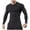 Black, variant on AnuYalue Men's Shirt Long Sleeve Athletic T-Shirts Casual Outdoor Workout Tee Slim Fit Solid Color Tshirt