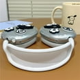 thumbnail image 6 of Cute Cartoon Case for AirPods Max Headphones,Clear Soft TPU Skin Anti-Scratch for Boys Girls,Transparent Accessories Protective Cover for AirPods Max (Dustbunny), 6 of 15