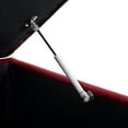 thumbnail image 6 of Costaelm Hank Square 29.5" Velvet Tufted Storage Ottoman, Red, 6 of 10