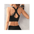 thumbnail image 6 of Zip Front Sports Bras for Women-Support Padded Bra Pack Fitness Workout Yoga Gym Running Crop Tank Top ﻿, 6 of 6