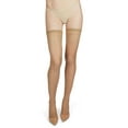 thumbnail image 2 of MeMoi Perfect 60 Opaque Thigh High Stocking - Womens - Female (Medium/Large, Natural), 2 of 2