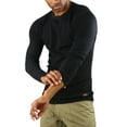 thumbnail image 6 of ToBeInStyle Men's Medium Weight Long Sleeve Waffle Knit Classic Thermal Shirt, 6 of 7