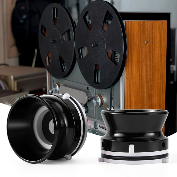 Abrelatas 1 par de accesorios de adaptador de cubo de abridor de 1/4 de 10 pulgadas para Studer ReVox (negro)