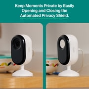 Arlo Essential Indoor Security Camera (3rd Gen, 2025 Release) - 2K Video, Wired Plug-In Power, Automated Privacy Shield