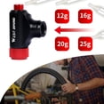 thumbnail image 4 of Co2 Inflator With Insulated Sleeve, Quick & Easy Bicycle Tire Pump For Presta & Schrader Valve, Bicycle Tire Inflators For Racing Bikes And Mountain Bikes, No Co2 Cartridges Included, 4 of 6