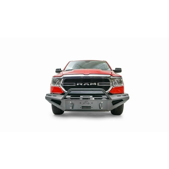 Fab Fours Dr19 Rs4262 1 Red Steel Front Bumper Fits 19 22 1500 Fits select: 2020 RAM 1500, 2019 RAM 1500 BIG HORN/LONE STAR
