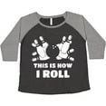 thumbnail image 3 of Inktastic How I Roll Bowling Women's Plus Size T-Shirt, 3 of 5