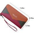 thumbnail image 4 of Coofit Change Sac à Main Mode Zip Pompon Téléphone Sac à Main Pochette Portefeuille pour les Femmes, 4 of 7