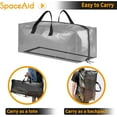 thumbnail image 6 of SpaceAid Heavy Duty Moving Bags, Extra Large, Clear (8 Pack), 6 of 6