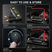 AVAPOW 4000A Peak Car Jump Starter, 27800mAh Battery Jump Starter, Portable Battery Booster, 12V Jump Box with LED Light, USB QC 3.0, Yellow