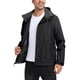 thumbnail image 1 of Chubasquero Little Donkey Andy impermeable para hombre, color negro XL, 1 of 7