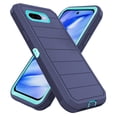 thumbnail image 2 of Asuwish Compatible with Google Pixel 9A Phone Case Hybrid Rugged Shockproof Hard Protective Drop Proof Full Body Heavy Duty Mobile Cell Cover for Pixel9A A9 5G Women Men Blue, 2 of 6