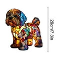 thumbnail image 5 of HzyK Yorkshire Terrier Dog Lamp, Stained Resin French Bulldog Tabletop Night Light, Cute Pet Dogs Themed LED Table Lamps, Vintage Night Light Home Decor, Fun Gift for Dog Lovers, 5 of 8