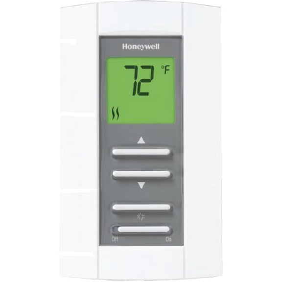 Honeywell TL7235A1003 Digital Electric Line Voltage Thermostat, 240V