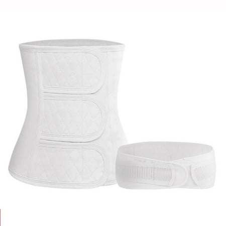 

Promotion Clearance! 2 Pieces/Set bandage Pregnancy Belt Postpartum Abdomen Postpartum Belly Band Pregnant Women pure cotton belly belt White L