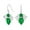 Green, variant on Bling Jewelry Womens Vintage 3D Insect Gemstone Jade Queen Bee Dangle Earrings Sterling Silver