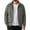 Army Green, variant on FEIIBMOYRIA Men Jackets Men's Stand Collar Ribbed Cuffs Hem Solid Color Long Sleeve Jackets Side Pockets Full Zipper Casual Classic Daily Commute Outerwear Coats