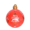 thumbnail image 3 of Bola inflable navideña de 60 cm, bola decorada de PVC, bolas gigantes grandes, bolas de juguete para decorar árboles de Navidad, bola sin adorno de luz, 3 of 5