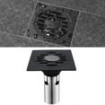 thumbnail image 6 of Wodtesl Square Bathroom Floor Drain, Thickened Stainless Steel Shower Deodorizing, 6 of 7