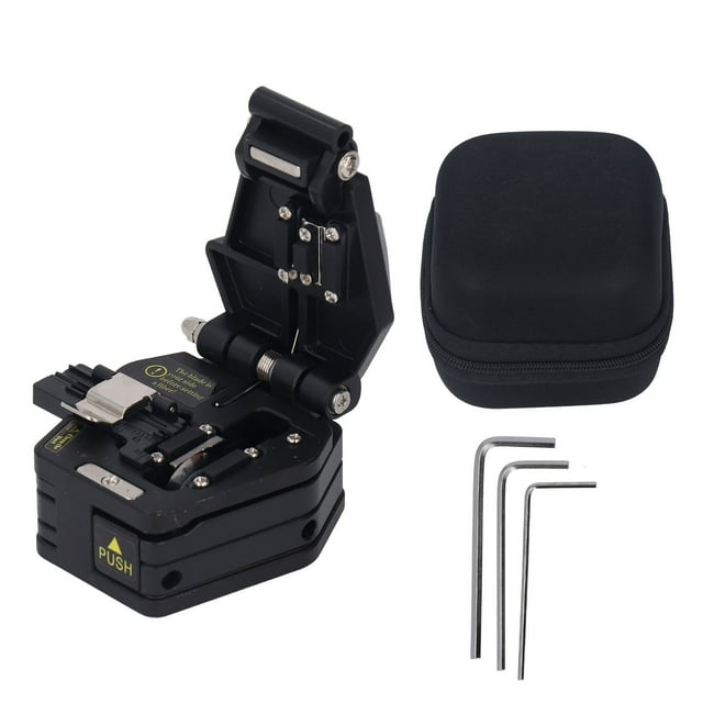 Cortador de fibra óptica, Cortador de fibra de retorno automático Cortador de fibra de retorno automático Herramienta de corte de fibra óptica Eficiencia maximizada NikouMX herramienta