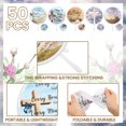 thumbnail image 3 of Ventiladores de mano plegables Tradder Christian Religious, 50 unidades, 3 of 7