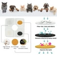 thumbnail image 3 of NISPIRA Triple Filtration Charcoal Water Filter Replacements for Veken 84oz/2.5L Pet Cat Dog Water Fountain, 12 Pack, 3 of 5